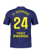 Billige Atletico Madrid Robin Le Normand #24 Bortedrakt 2025-26 Kortermet